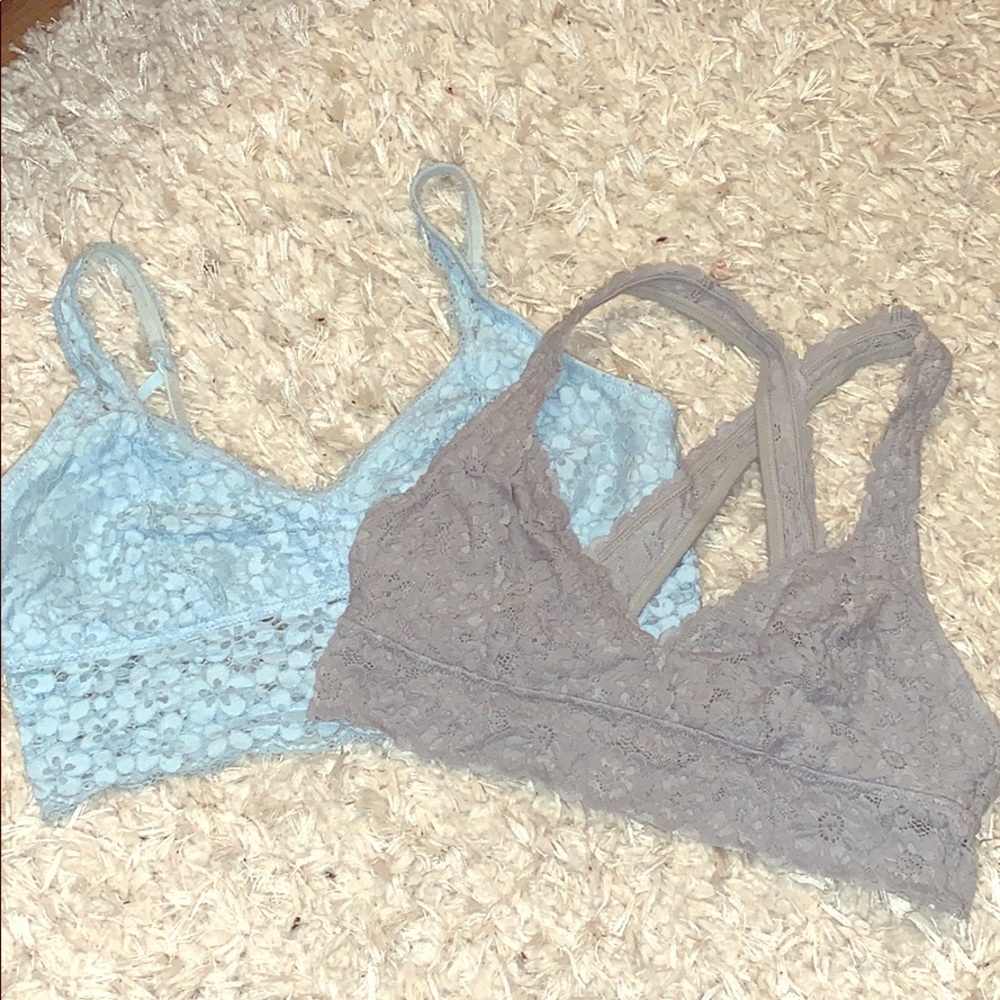 Two Aerie Bralettes